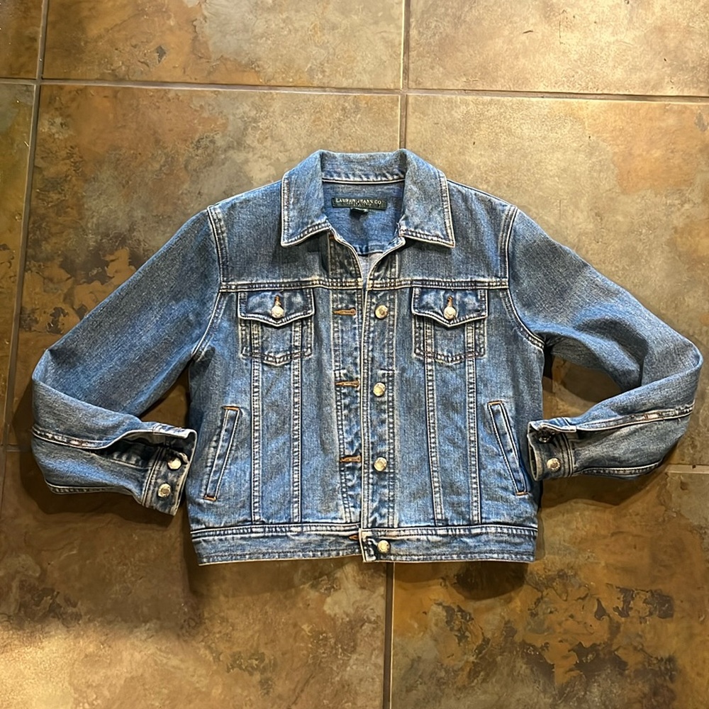 Vintage 90s Lauren Jeans Co, Lauren Ralph Lauren denim jacket, women’s small